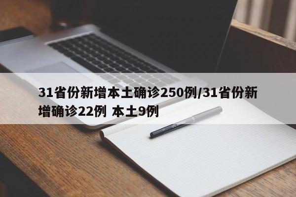 31省份新增本土确诊250例/31省份新增确诊22例 本土9例